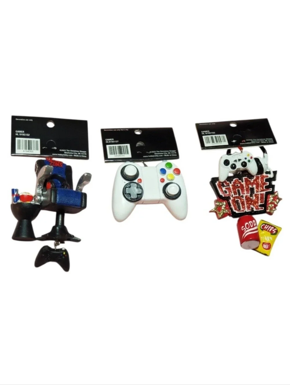 Christmas Video Game Ornaments Bundle